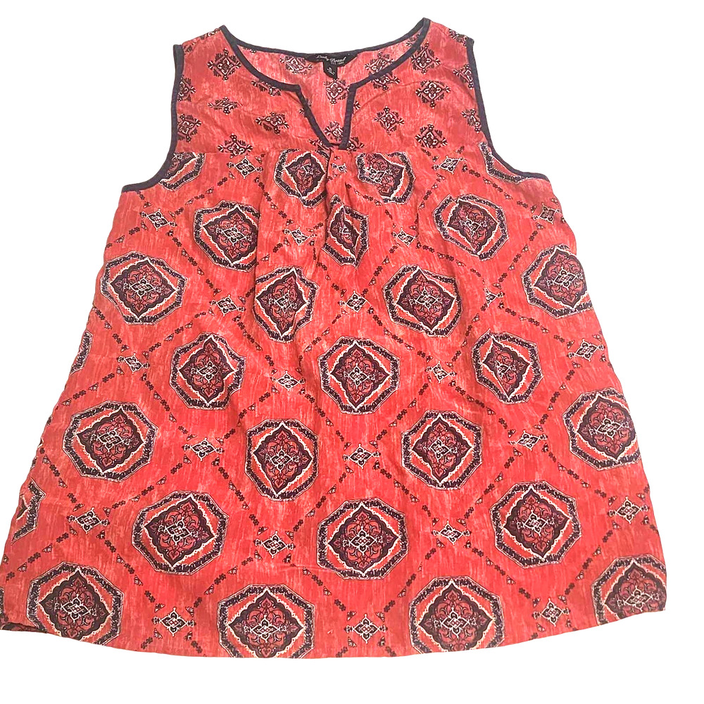 Lucky Brand 100% Silk Tank - Small